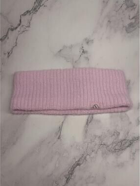 Adidas Women’s Fuzzy Headband Pink Fleece Lined OSFW Winter Ear Warmer NWT